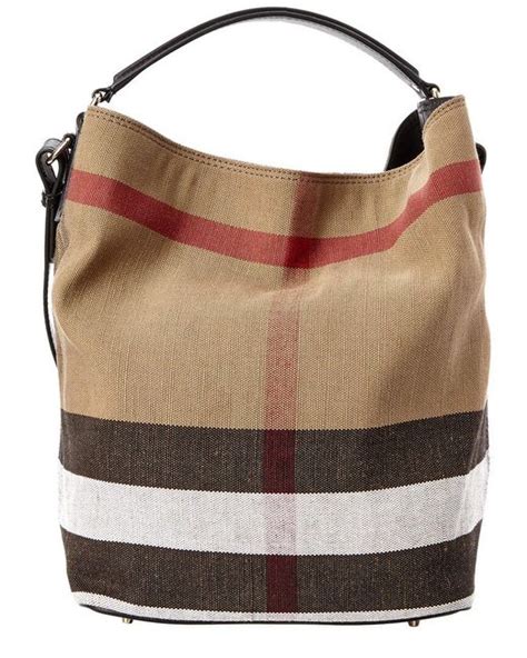 Burberry Ashby Medium Canvas Check 